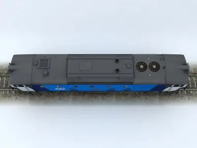 T750 Brejlovec Low-poly 3D model