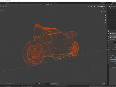 Concept Tesla Bike 3D model