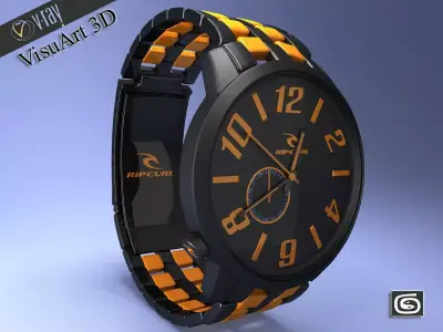 Watch Rip Curl Detroit Sport Concept 3D model