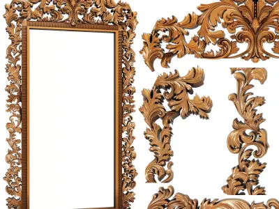 Decorative Ornamental 10 3D model