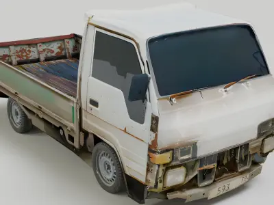 Indian Pickup Truck 3D model