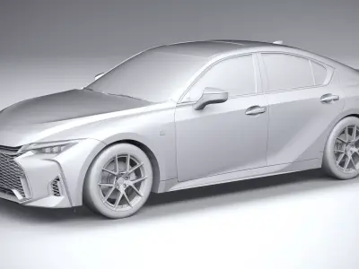 Lexus IS 350 2026 3D model