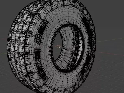 OFF Road Tires 3D model