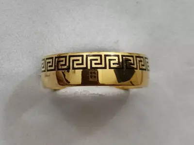 Mens Luxury Plain Ring  3D print model