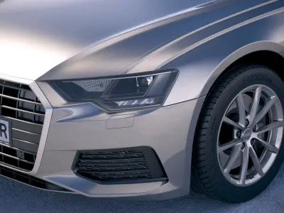 Audi A6 Avant 2019 3D model