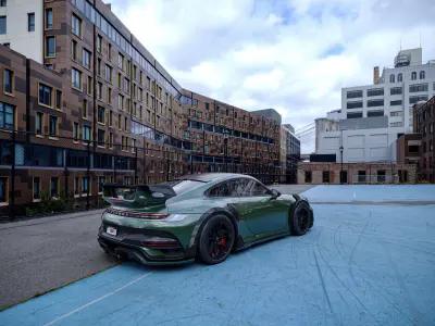 Porsche 911 Techart 3D Model 3D model