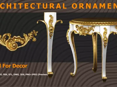 Stand For Decor 3D model