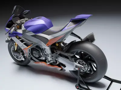 Aprilia RSV4 XTrenta 2022 Low-poly 3D model