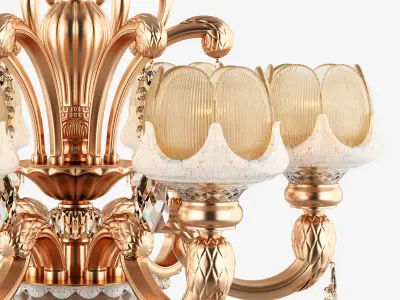 696062 Esserco Osgona Chandelier 3D model