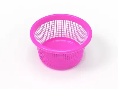 BASKET 02 Low-poly 3D model