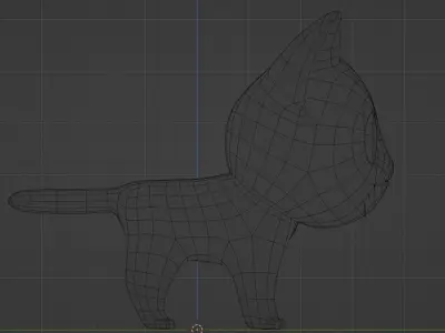 Chi 3D Model Low-poly 3D model