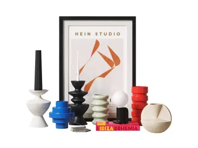 Decor Set 002 3D model