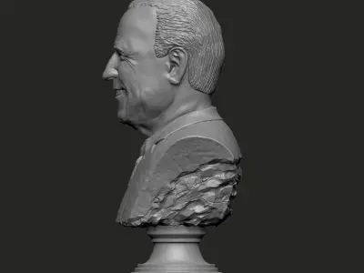 Joe Biden US president bust 3D print model