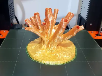 Fastigiata Hornbeam - Real Tree 3D Scan - Kew Gardens Collection 3D print model