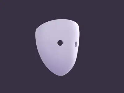 Mask 009 3D model
