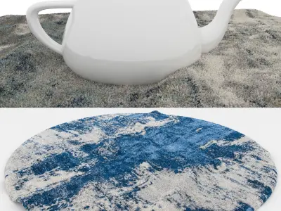 Rugs No 490 Low-poly 3D model