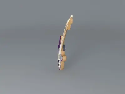 Fender Stratocaster guitar Free 3D model purchase