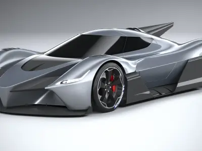 Generic Hypercar 2025 3D model