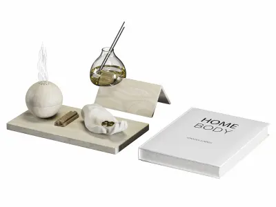 decorative set 08 3D model get