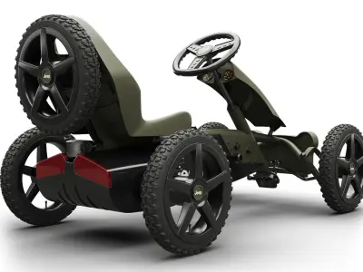 Berg Jeep Adventure BFR 3D model