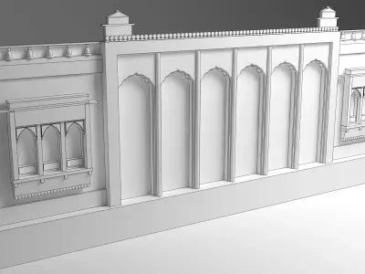 Indian Wall 3D model