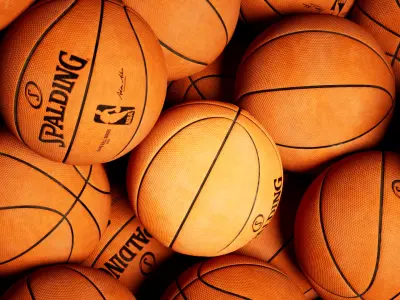 Spalding Basketball - Clean and Dirt 3D model