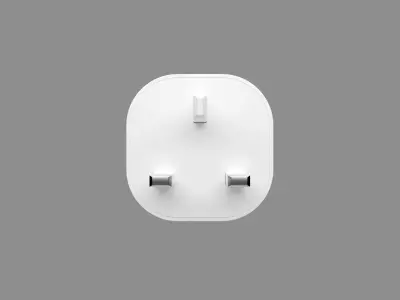 Charging Adapter 3D Model with Type C port Charger 3D model