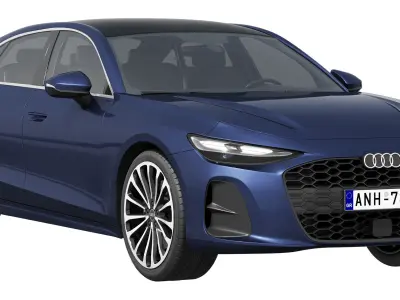 Audi A6 Sedan 2026 3D model