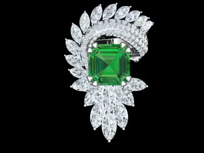 WEDDING RING 3D print model