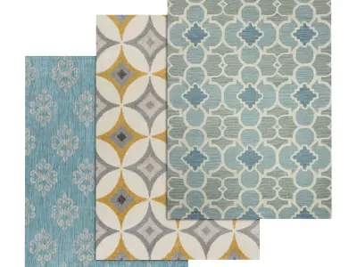 Rug Set 753 3D model