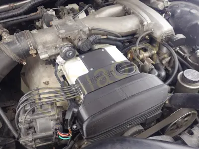 Toyota 2JZ-GE Non VVTI Upper Timing Gear Cover Model 3D print model