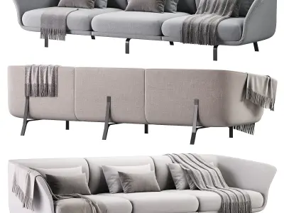 Cape Sofa by DavisFurniture 3D model