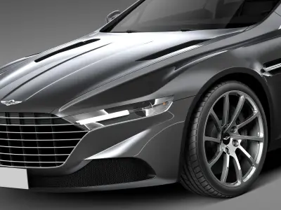 Aston Martin Lagonda 2016 3D model