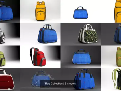 Bag Collection 3D Model Pack