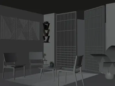 Architecture Interior 3D model