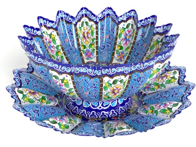 Mina1 Low-poly 3D model