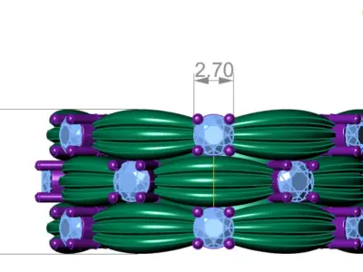 Tiffany Ring 3D print model