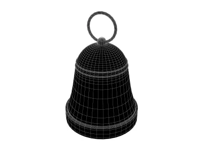 Bell v2 004 Low-poly 3D model