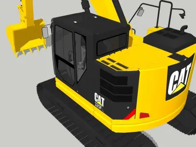Pelle a chenilles CAT 325 F LNVA 3D model