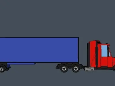 Truck 3D model V1
