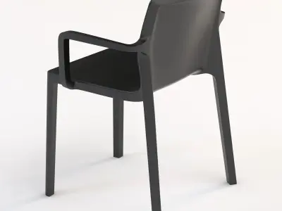 Kristalia Lp Chair 3D model