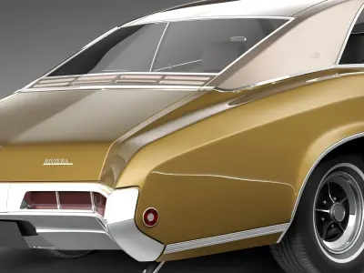 Buick Riviera 1969 3D model