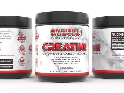 Protein Powder 3D model 53