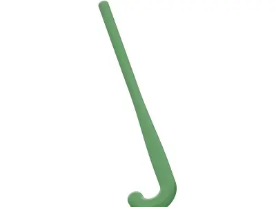 Plastic Sports Hockey Stick Toy 3D model