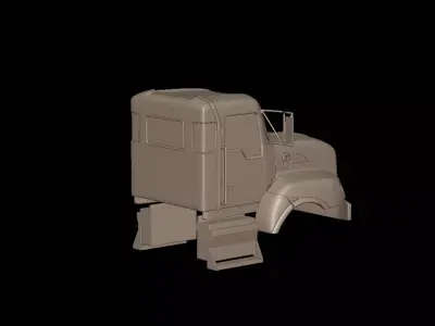 kenworth 2011 t470 truck  3D print model