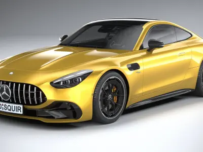 Mercedes-Benz AMG GT43 Coupe 2025 3D model