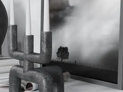 Decorative set 20 101cph 3D model