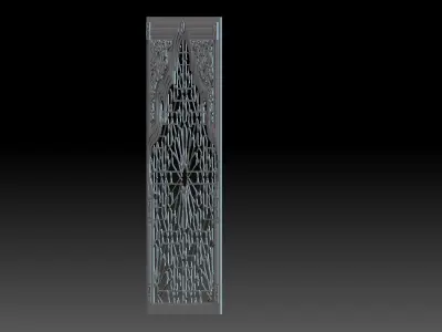Decorative panel 3D print model