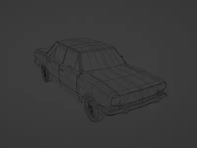 Ika Torino S Low-poly 3D model