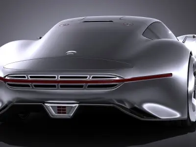 Mercedes Vision Gran Turismo Concept 3D model